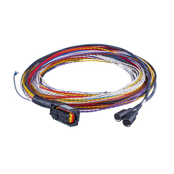 帶AMP連接器的連接電纜，應用於2個類比輸出攝影頭 E2M275