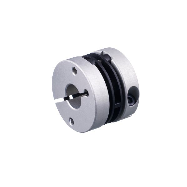 Spring disc coupling electrically isolating E60118