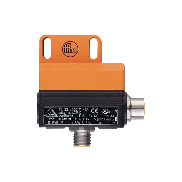 Detector doble AS-Interface para accionadores giratorios neumáticos AC2310