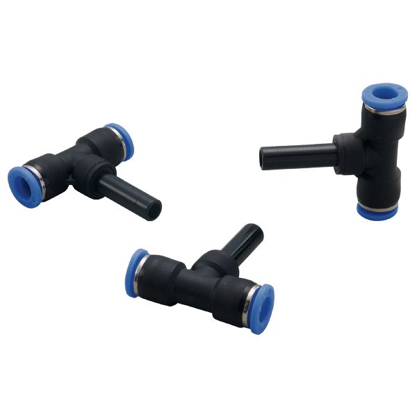 Push-in T-fitting for pneumatic connections E75227