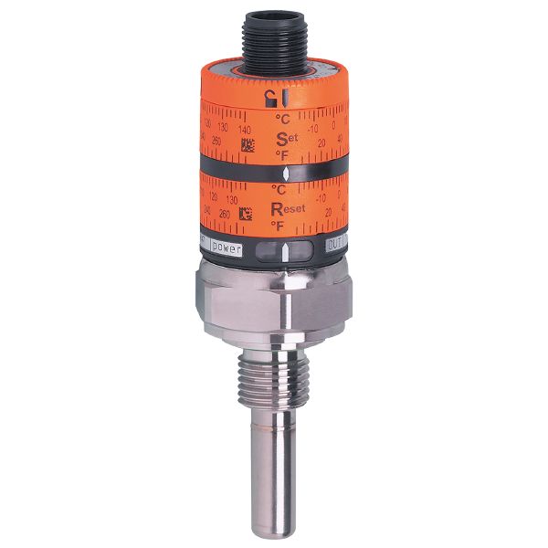 TK6130 Temperature switch with intuitive switch point setting ifm