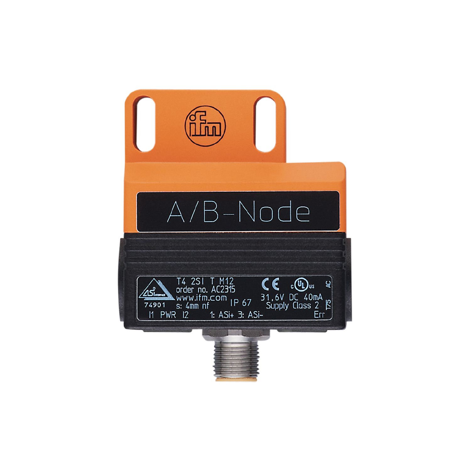 AC2315 - AS-Interface dual sensor for pneumatic valve actuators - ifm