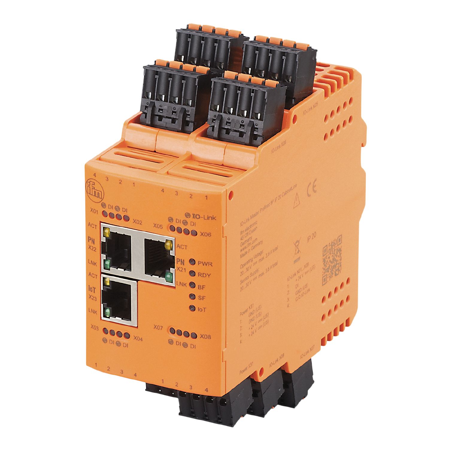 AL1940 - IO-Linkマスタ Modbus TCPインターフェース対応 - ifm