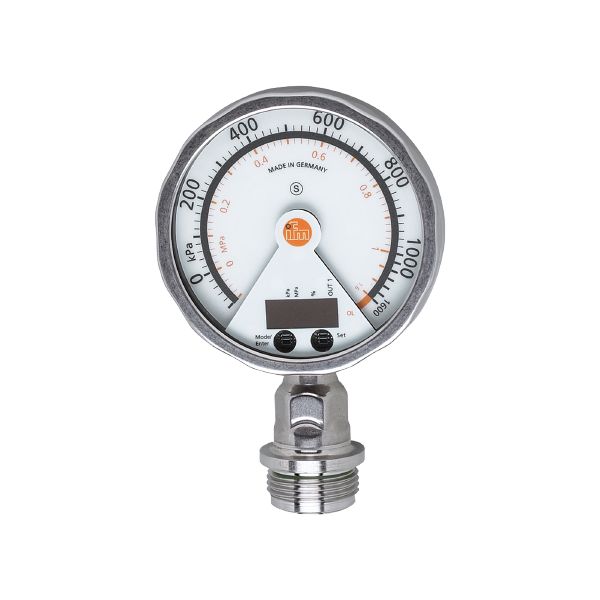 Frontbondige druksensor met analoge weergave PG2734