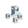 Products with the feature: Thread cubes for aluminium profile mounting