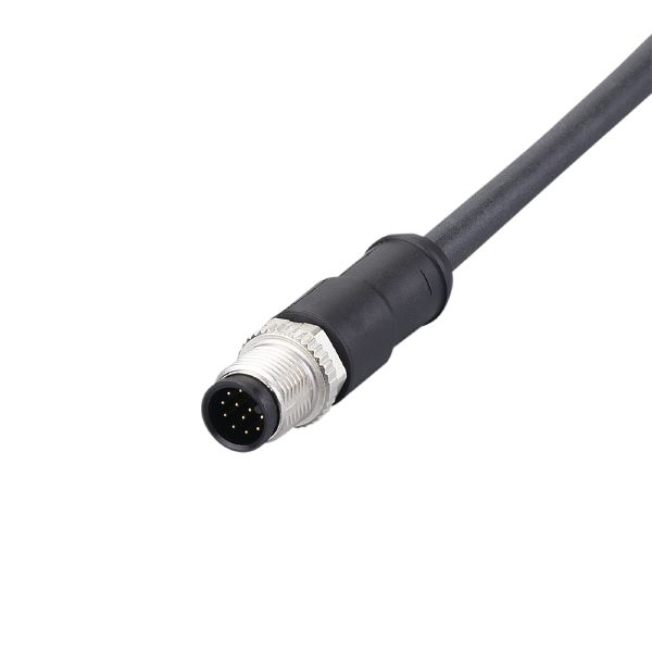 E12455 - Connecting cable with plug - ifm
