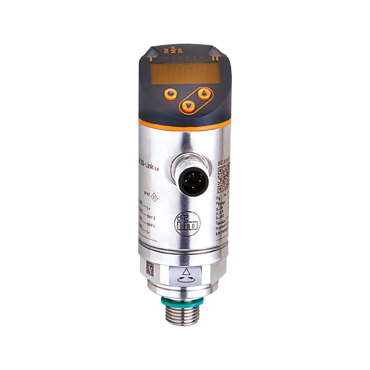 PN7572 - Pressure sensor with display - ifm