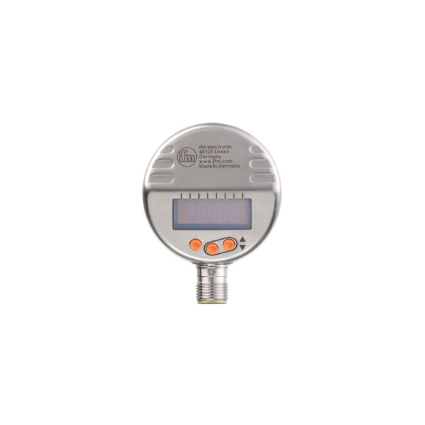 Sensor de pressão com membrana rasante e indicador PI1602