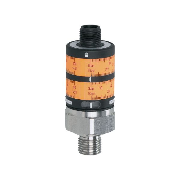 Sensor de presión con ajuste intuitivo del punto de conmutación PK6220