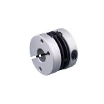Spring disc coupling electrically isolating E60118