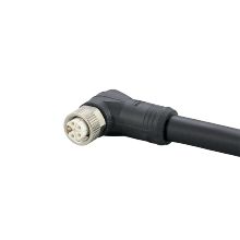 Connecting cable with socket E12646