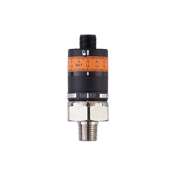 Pressure switch with intuitive switch point setting PK5722