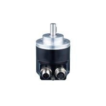 Absolute multiturn encoder with solid shaft RM902S
