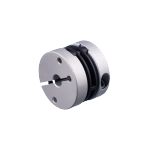 Spring disc coupling electrically isolating E60117