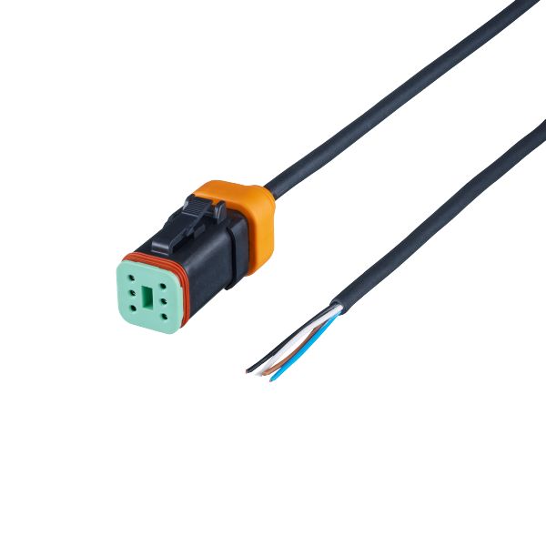 Connecting cable with socket E12797