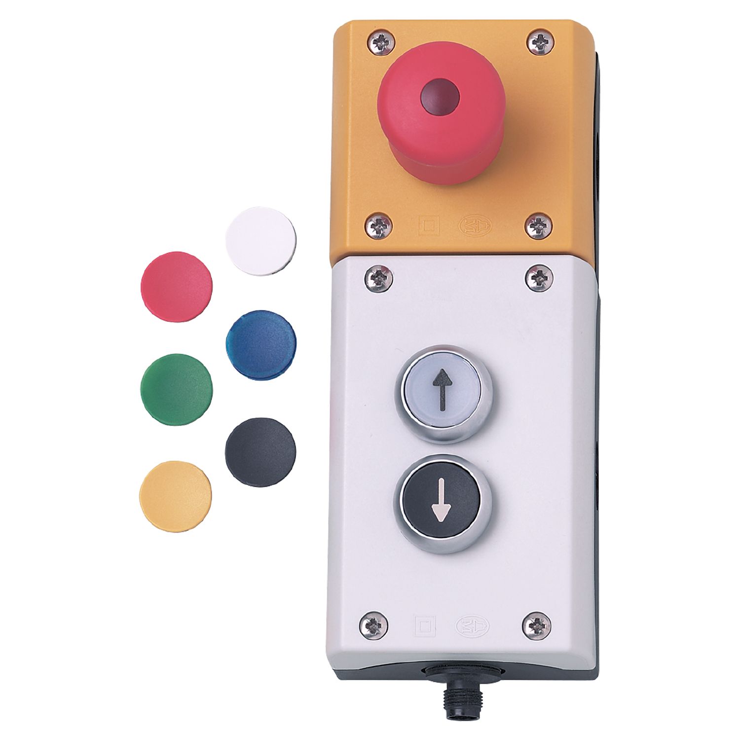 Release button for magnet with impulse switch - Door magnets