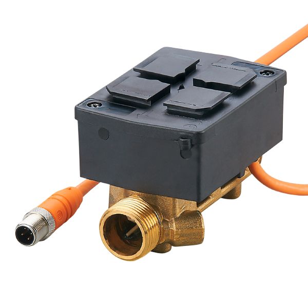 Flow sensor for connection to evaluation unit SU5000