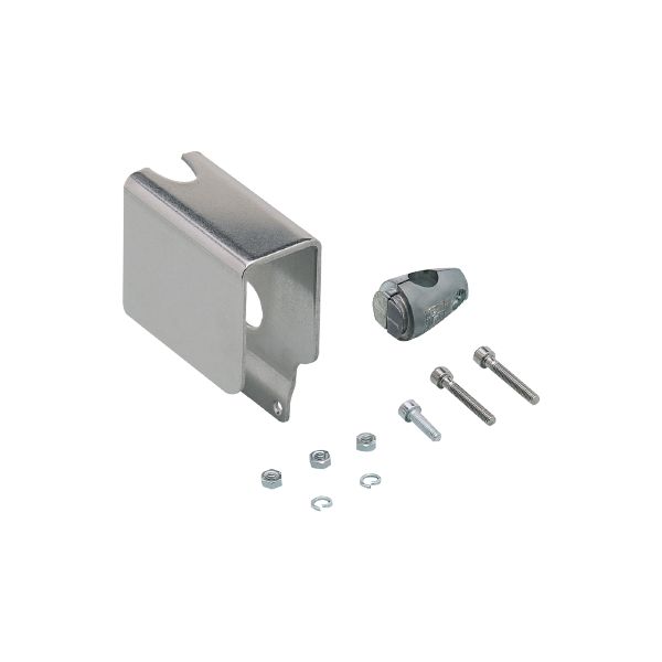 Montageset mit Geräteschutz für optoelektronische Sensoren E20791