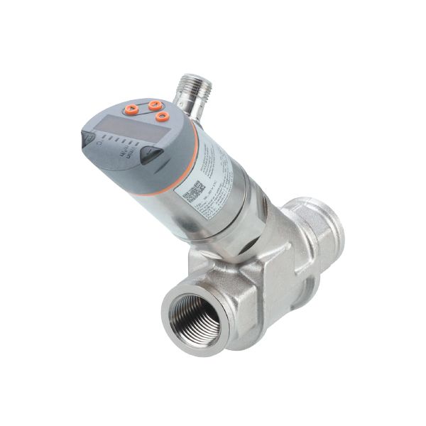 Flow meter with integrated backflow prevention and display SBG232