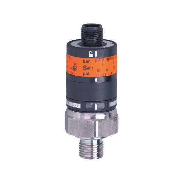 Pressure switch with intuitive switch point setting PK5521