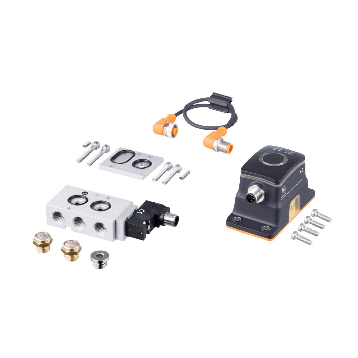 ZZ0628 - automation set for pneumatic valve actuators - ifm