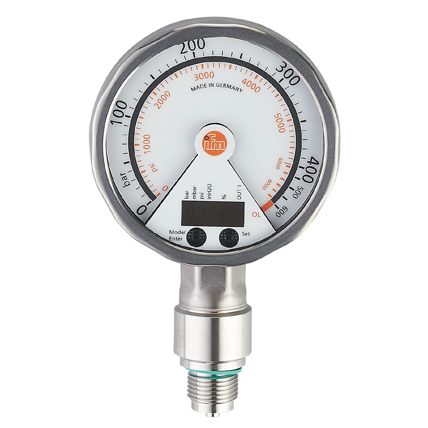 PG2451 - Pressure sensor with analogue display - ifm