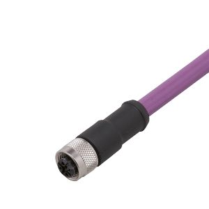 Iolite CIEM 2pinケーブル 3.5mmストレート 紫 120cm E12320