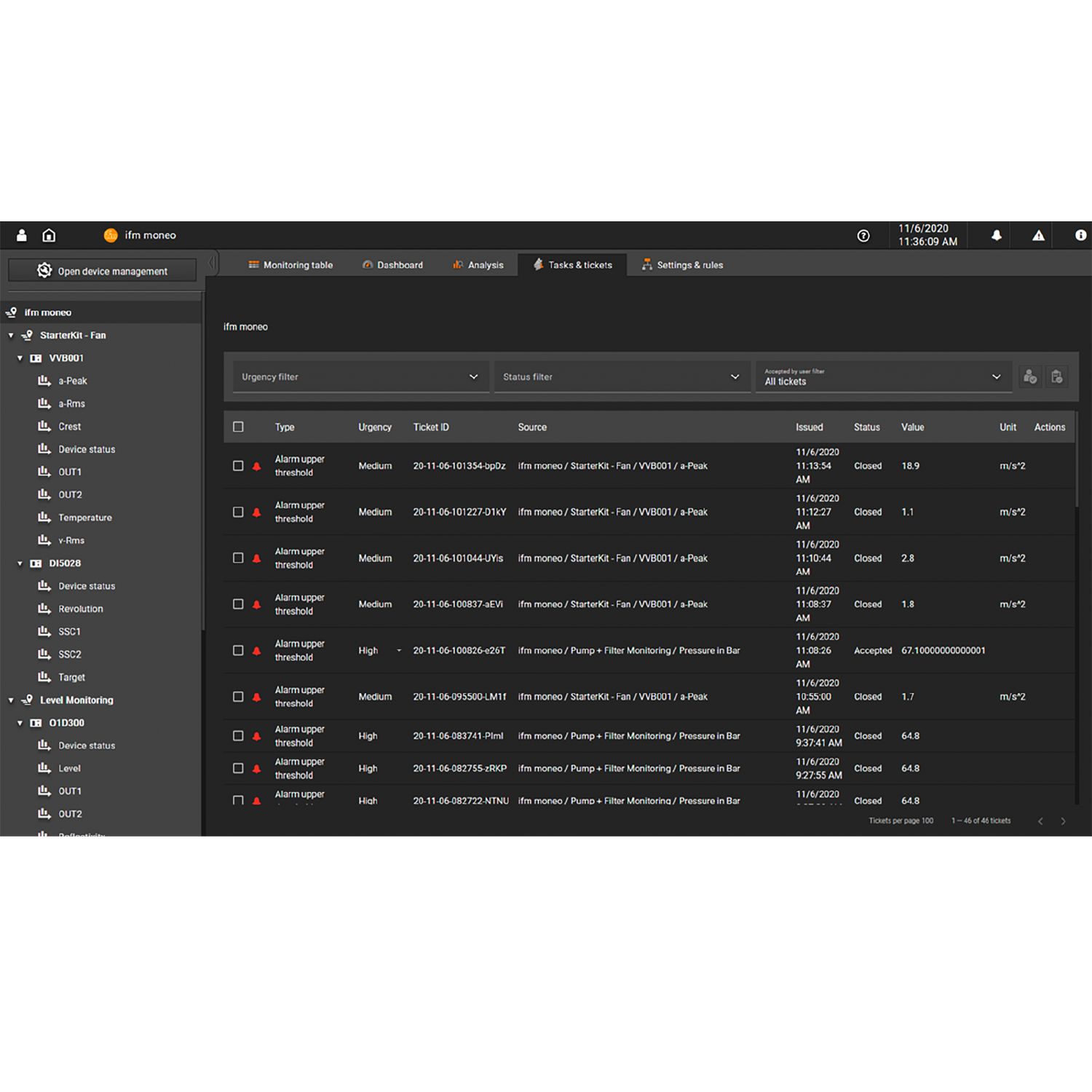 QMS001 - ソフトウェア製品動作システム用ライセンス - ifm