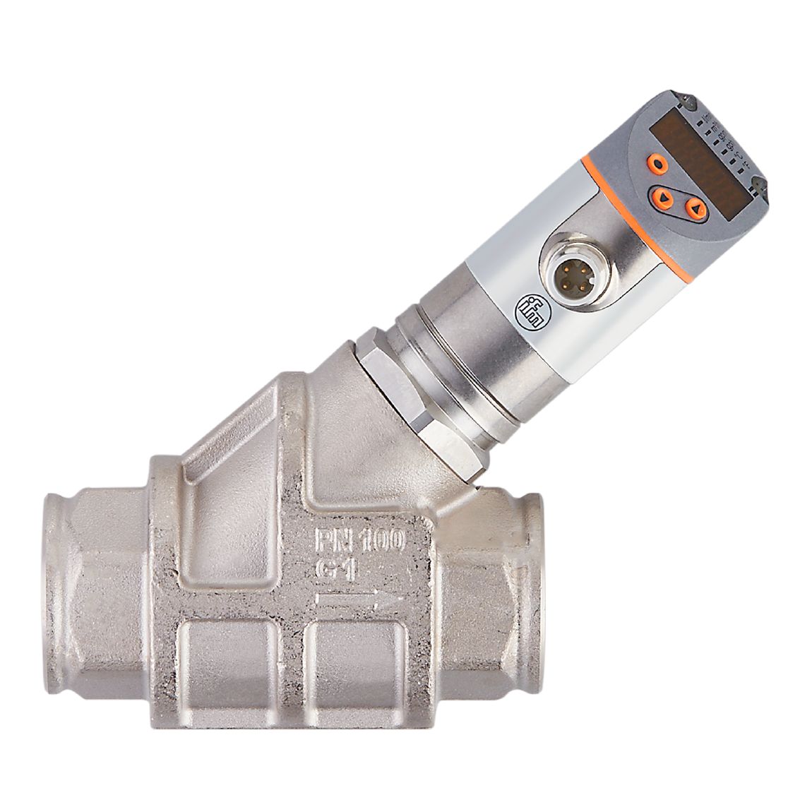 SB3244 - Sensor de vazão com inibidor de refluxo e display - ifm