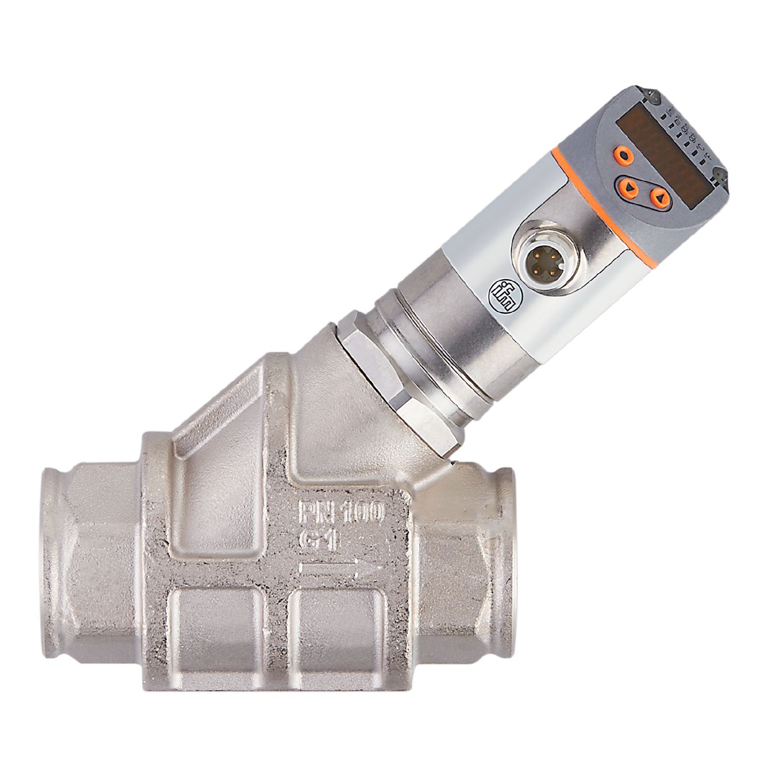 SB3244 - Flow meter with integrated backflow prevention and display - ifm