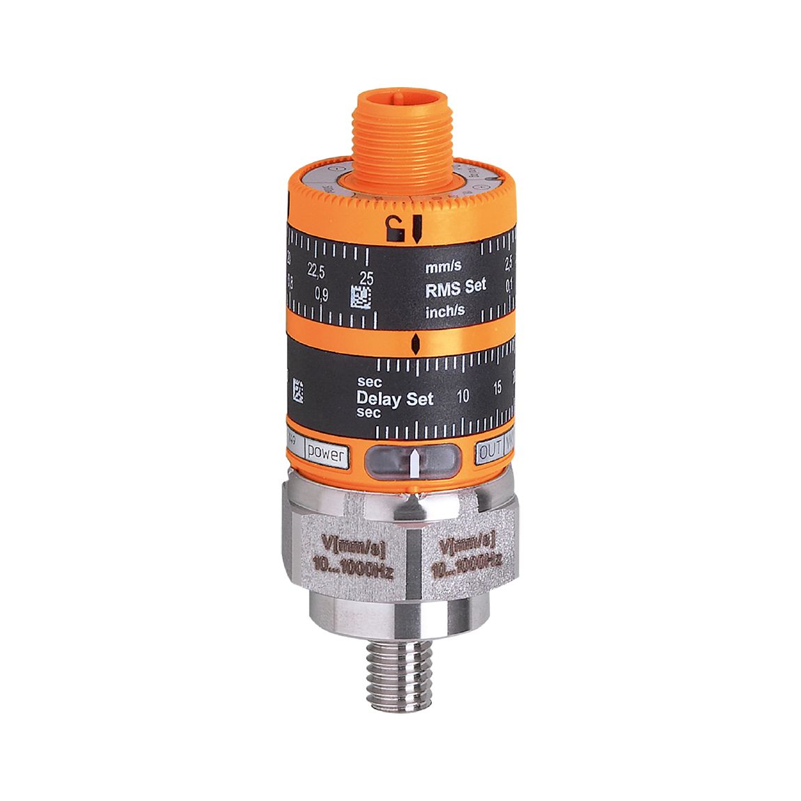 VKV021 - Vibration monitor with intuitive switch point setting - ifm