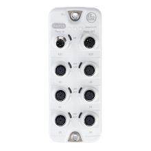 DIN rail adapter for IO-Link field bus modules - ifm