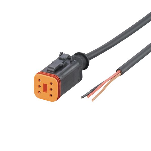 Connecting cable with socket E12543