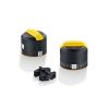 Target pucks for valve actuators