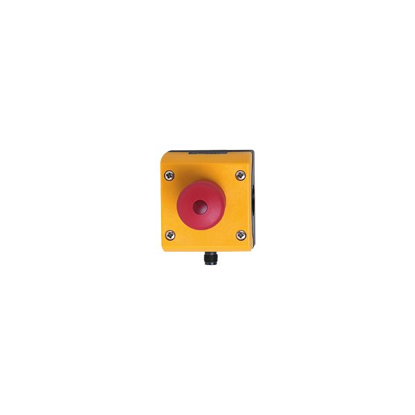 botón de parada de emergencia con indicador luminoso y conexión AS-i integrada AC010S