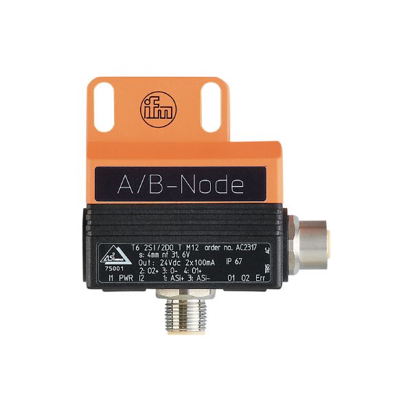 AS-Interface dobbelt sensor for quarter turn ventil AC2317