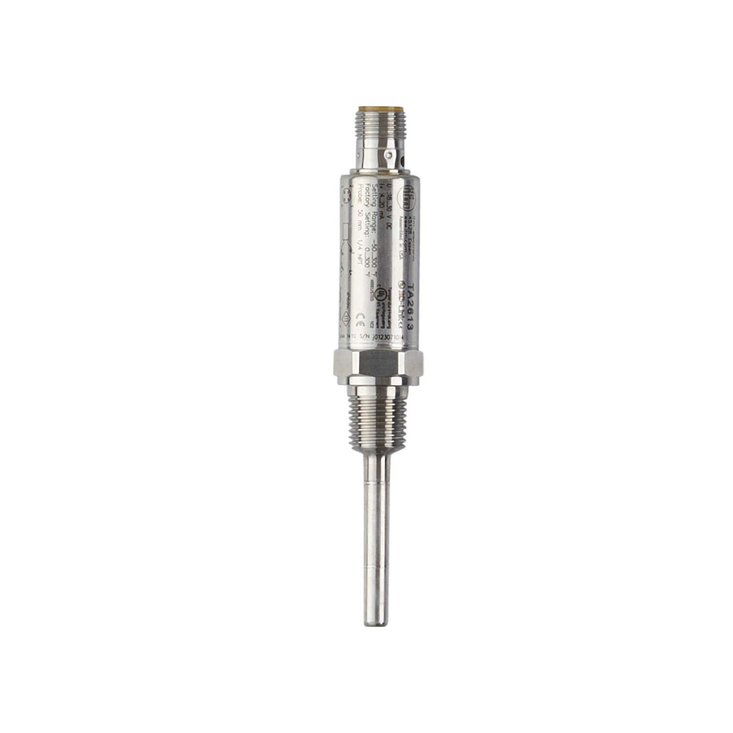 Temperature Sensor with Integrated Transmitter & Hirschmann Connector MIST  TMR26 