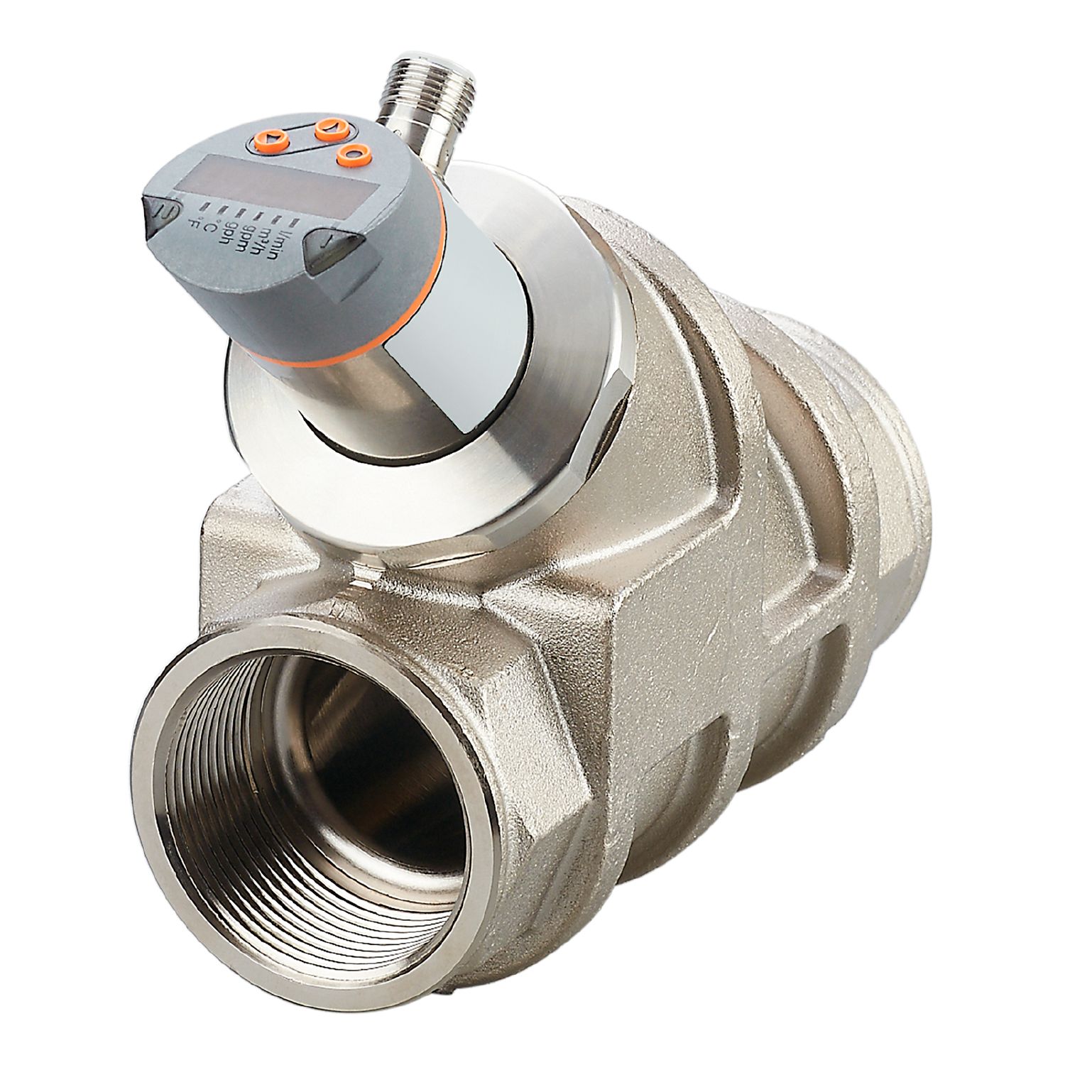 SB3257 - Sensor de vazão com inibidor de refluxo e display - ifm