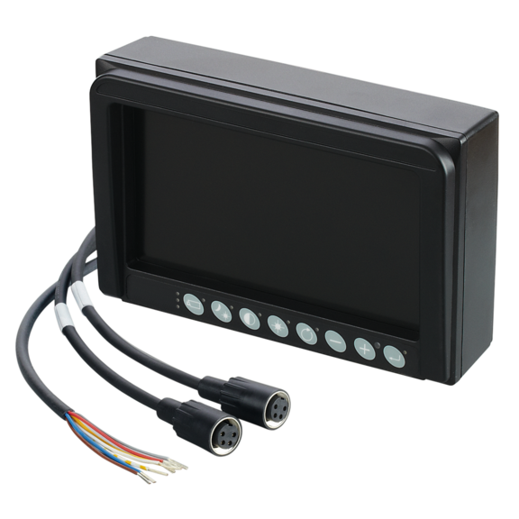 IFM E2M232 — monitor with two analog video inputs