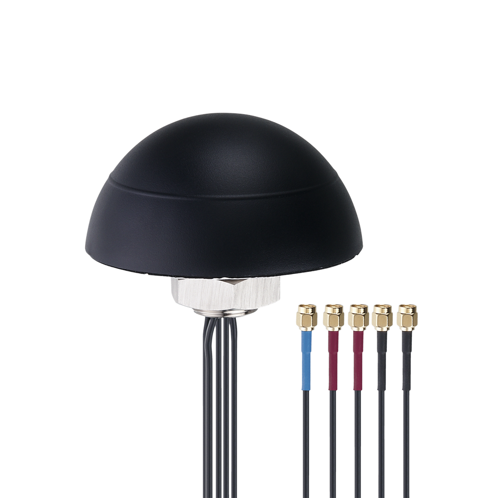 Combined antenna for navigation and radio
