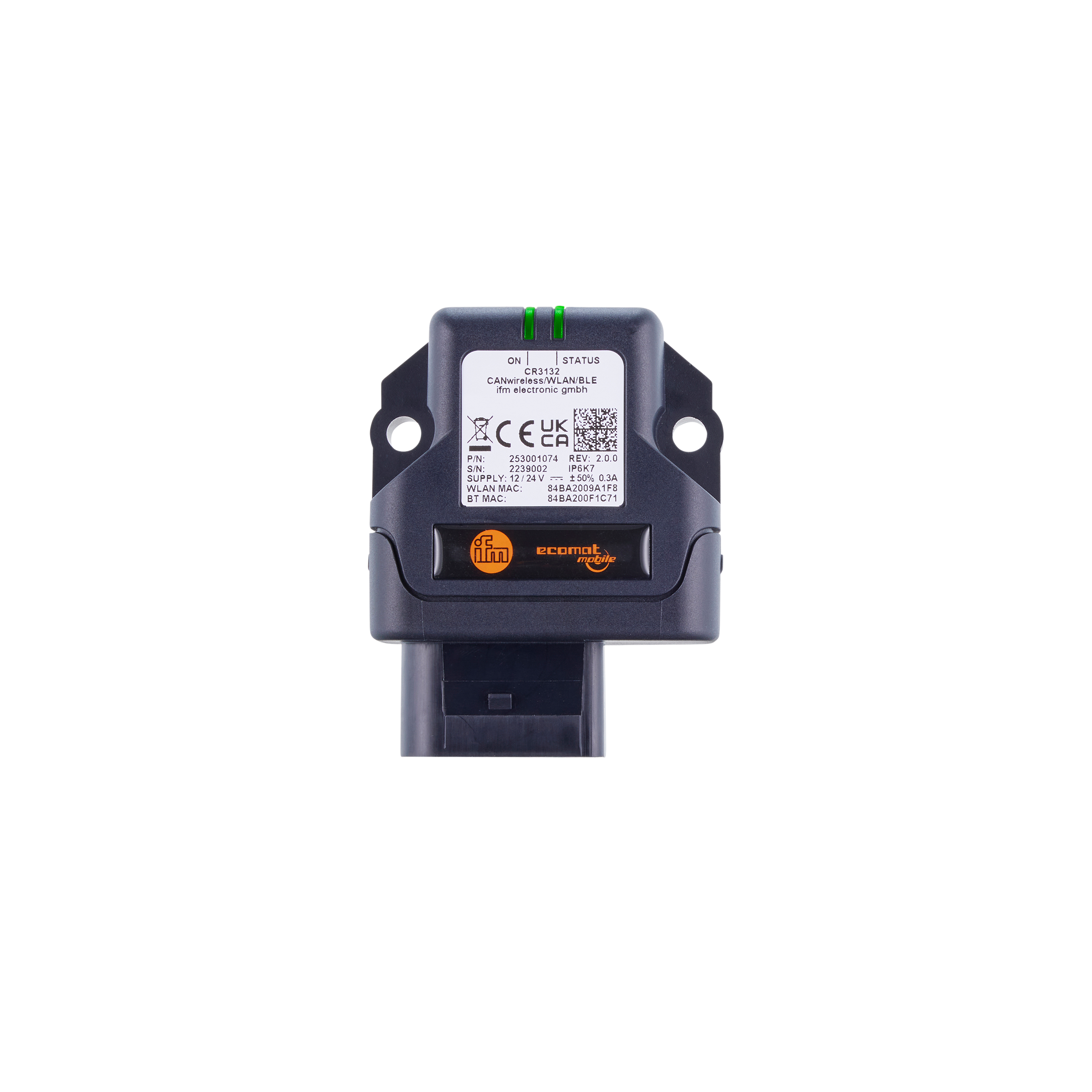 CANwireless with integrated antenna